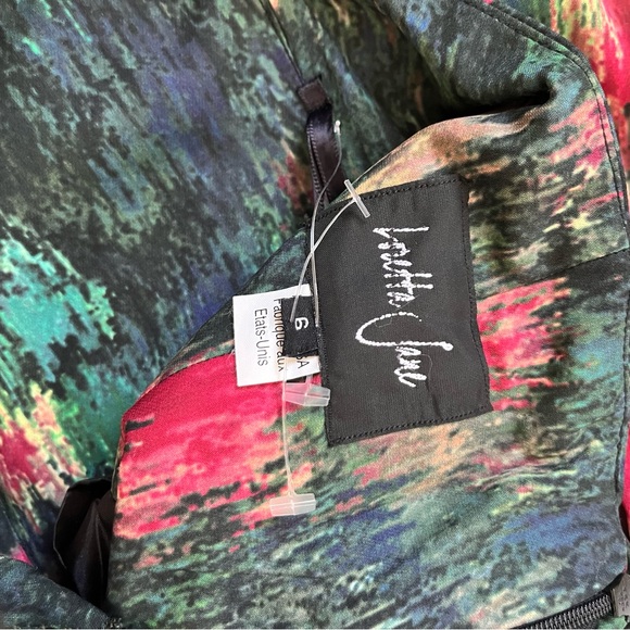 Anthropologie Loretta Jane Strapless Silk Gown 6 - Picture 6 of 8